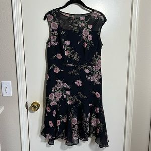 Sandra Darren Floral Dress